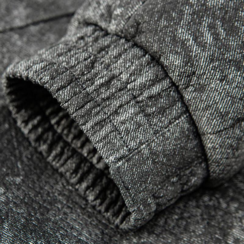 PLAYBOY Men's Casual Lapel Collar Long Sleeve Jacket