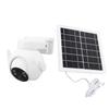 Solar Camera Wireless Ultra HD Rotatable Human Tracking Full Color Night Vision Solar Security Cameras for Home Outdoor