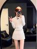 Timeless Chic Knit Skirt Suit - Age-Defying, Elegant Two-Piece with Premium Look