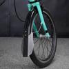 Guardabarros Plegable para Bicicleta Rueda Trasera Delantera Guardabarros de Rueda de Bicicleta Repuesto Guardabarros Modificado para Bicicleta Fácil de Instalar