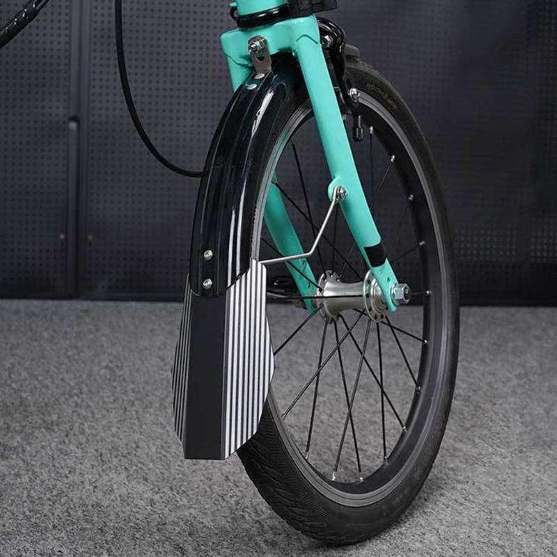 Guardabarros Plegable para Bicicleta Rueda Trasera Delantera Guardabarros de Rueda de Bicicleta Repuesto Guardabarros Modificado para Bicicleta Fácil de Instalar
