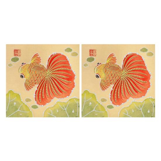 Gör-det-själv pärlmålningskit för vuxna nybörjare 3D pärlkonst pysselkit Plastpärlor Förtryckt duk Verktyg för heminredning Välkomstpresent