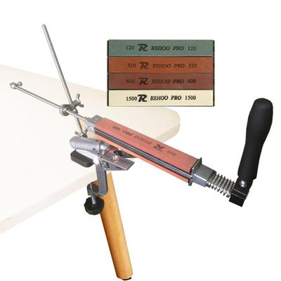 Outlet Professional Grade Fixed Angle Knife Sharpener Rehoo Pro RH006 Sharpening System Kitchen Gadgets For Knives