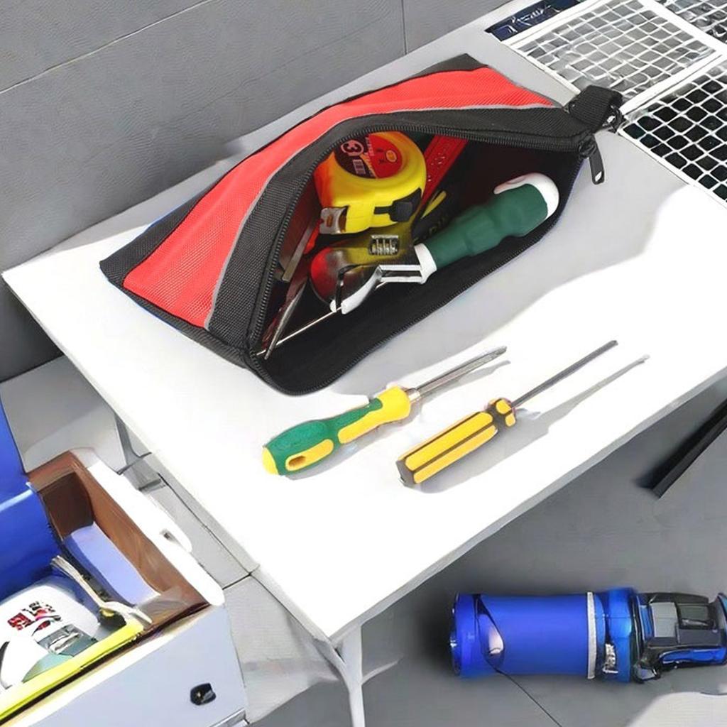 Multipurpose Tool Small Electrician Tool Storage Bag Tool Organizers Electricians Tool Pouches Wide Mouth Tool Carry Bag