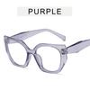 Transparent Computer Glasses Frame Women Men Anti Blue Light polygon Eyewear Blocking Glasses Optical Spectacle Eyeglass
