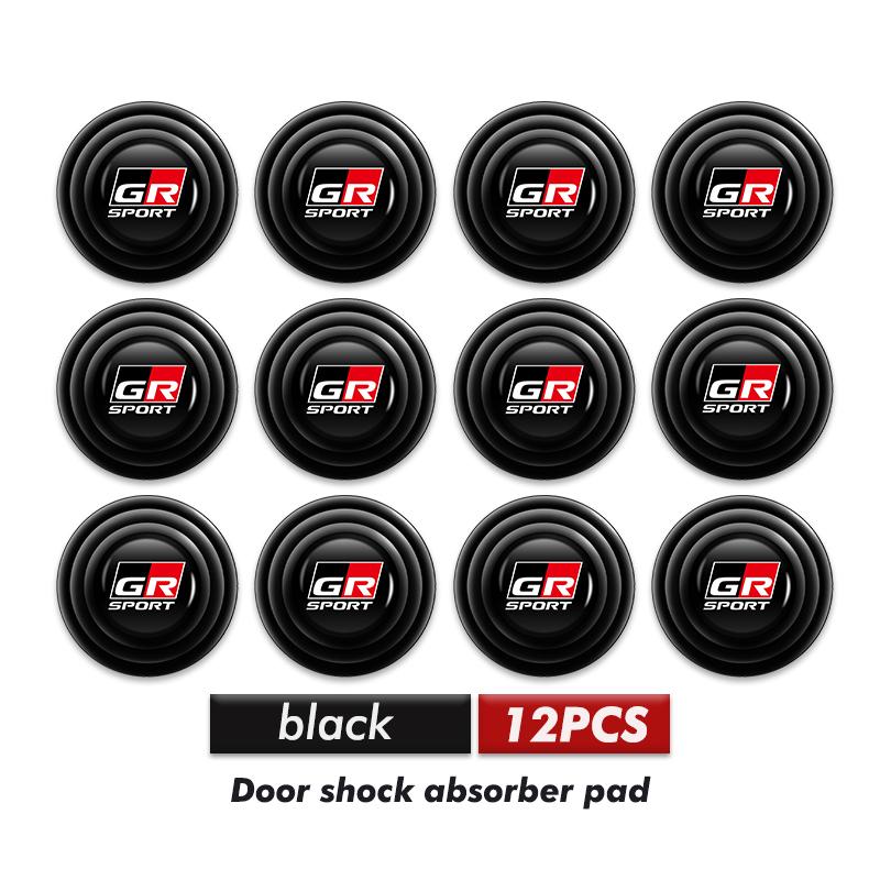 Car Door Shock Absorbing Pad Car Trunk Shock Insulation Pad For Toyota chr Corolla Camry rav4 Yaris hilux prius avensis
