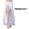 Belly Dance Skirt for Women,Dancing Skirt Belly Dancer Outfit,Sequins Slit Flowy Maxi Skirt Halloween Costume Gift