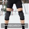Men's Kevlar Ski Pelvic Pad, AIR Knee Protector, Ergonomic, Anti-Slip, Professional Athlete