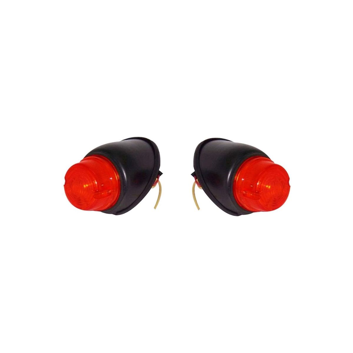 

APSMOTIV Rear Lamp Mudguard Set Suitable for Ford New Holland with 24v Bulbs червоний