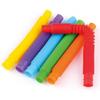 Mini Toys Pop Tube - LITTLE CLOWN - Pack of 6 - Multicolored - For Children - Mixed