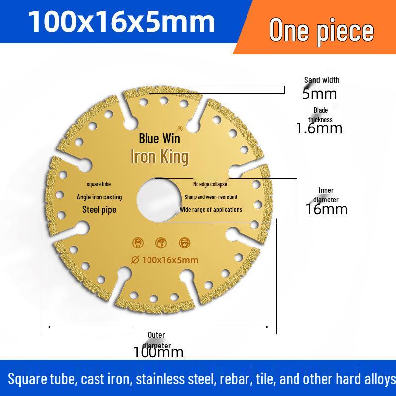 Iron Cutting King Saw Blade - Metal Alloy Angle Iron Diamond Blade