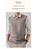 Men's Autumn/Winter Wool Knit Sleeveless Vest - Business Casual & Comfortable Sweater.