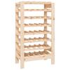 Vidaxl Stojak Na Wino, 61,5X30X107,5 Cm, Lite Drewno Sosnowe