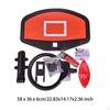 Trampoline Basketball Hoop Stand for Children Attachment Including Pump