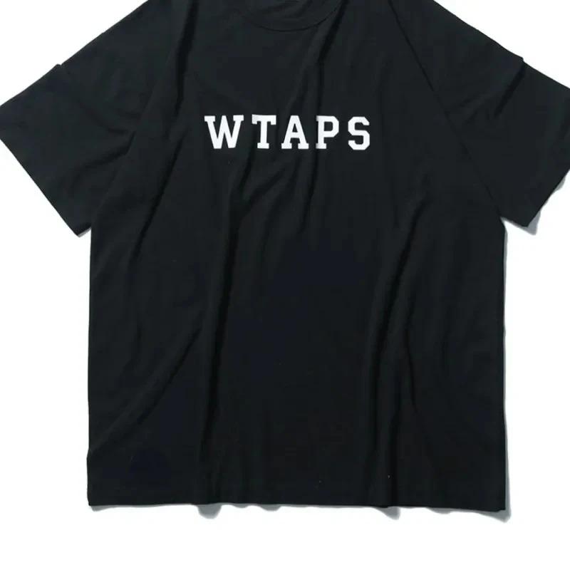 

T-shirt Men Women Japanese Wtaps Fashion Print Cotton Oversized Brand Tshirt Short Sleeve T Shirt Streetwear Tops Tee Clothing 4XL
