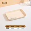 ZhaoranTuo Japanese Style Rectangular Plastic Serving Tray