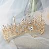 Bridal Jewelry Crown Hair Accessories Retro Palace Style Alloy Rhinestone Wedding Dress Bridal Headwear