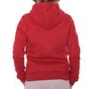 Sweat zippé enfant mixte à capuche rouge, coton et polyester 3 à 14 ans - - Rouge