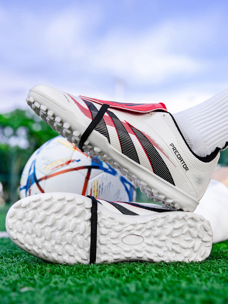 Adult children outdoor lawn sports training competition football shoes men and women long broken nails