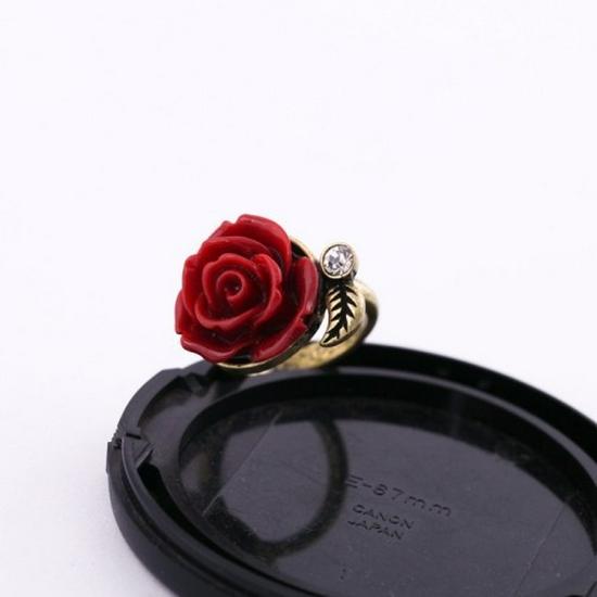 European & American Retro Rose Ring: Low-Key Elegant Style for Ring Finger Accessories