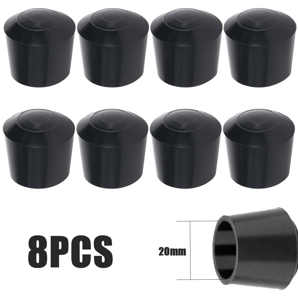 8pcs Wear-resistant Rubber Feet Protector Anti-slip Table Legs Socks  Furniture Accessories
