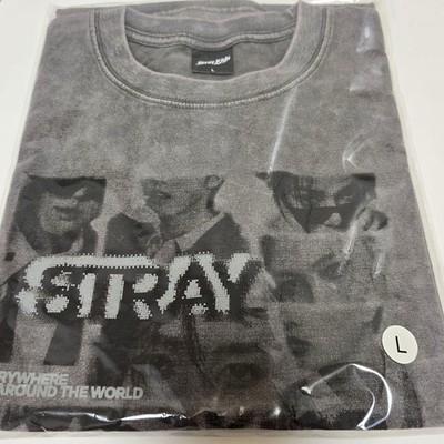 Stray Kids RUN IT Japan POP UP Limited Photo T-shirt L Size FS from