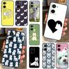 West Highland Terrier Westie For Realme 10 8 9 Pro Plus C11 C15 C30 C31 C33 C35 C55 C21Y C25Y GT Neo 5 2 3 3T GT3 Case