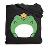 Frog Creative Printing New Shoulder Bag Leisure Student Large Capacity Tote Bag
