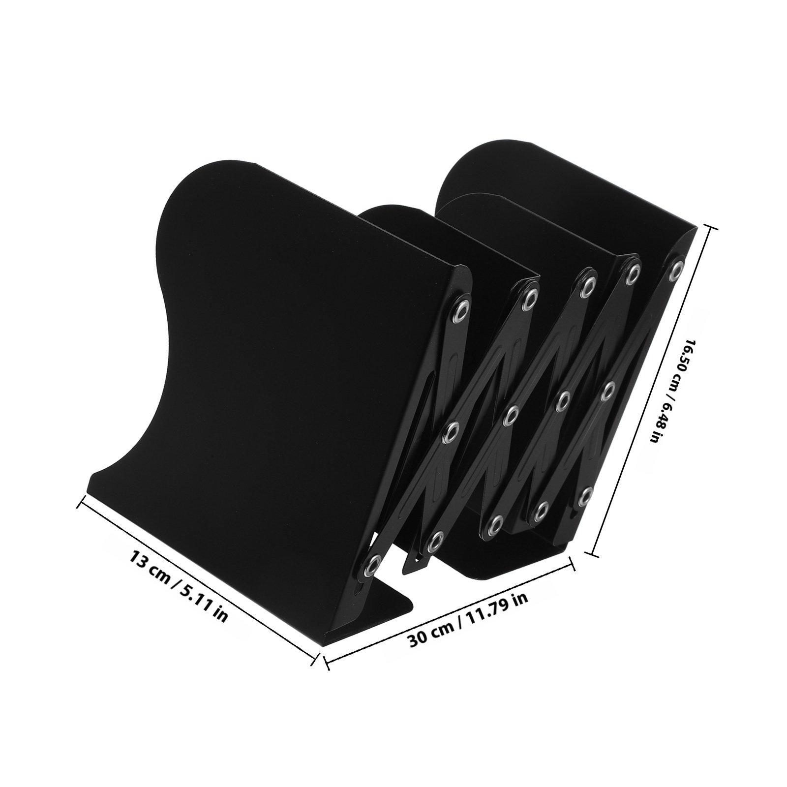 Book Stand For Desk Expandable Metal Bookend Adjustable Holder For Heavy Books Desktop Organizer Shelf Accessories