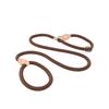 1.5M/1.8M Dog Leash Slip Rope Lead Leash Heavy Duty Braided Rope Adjustable Loop Collar Training Leashes for Medium Large Dogs