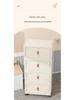 Folding Multi-Layer Plastic Storage Cabinet for Baby Clothes and Toys