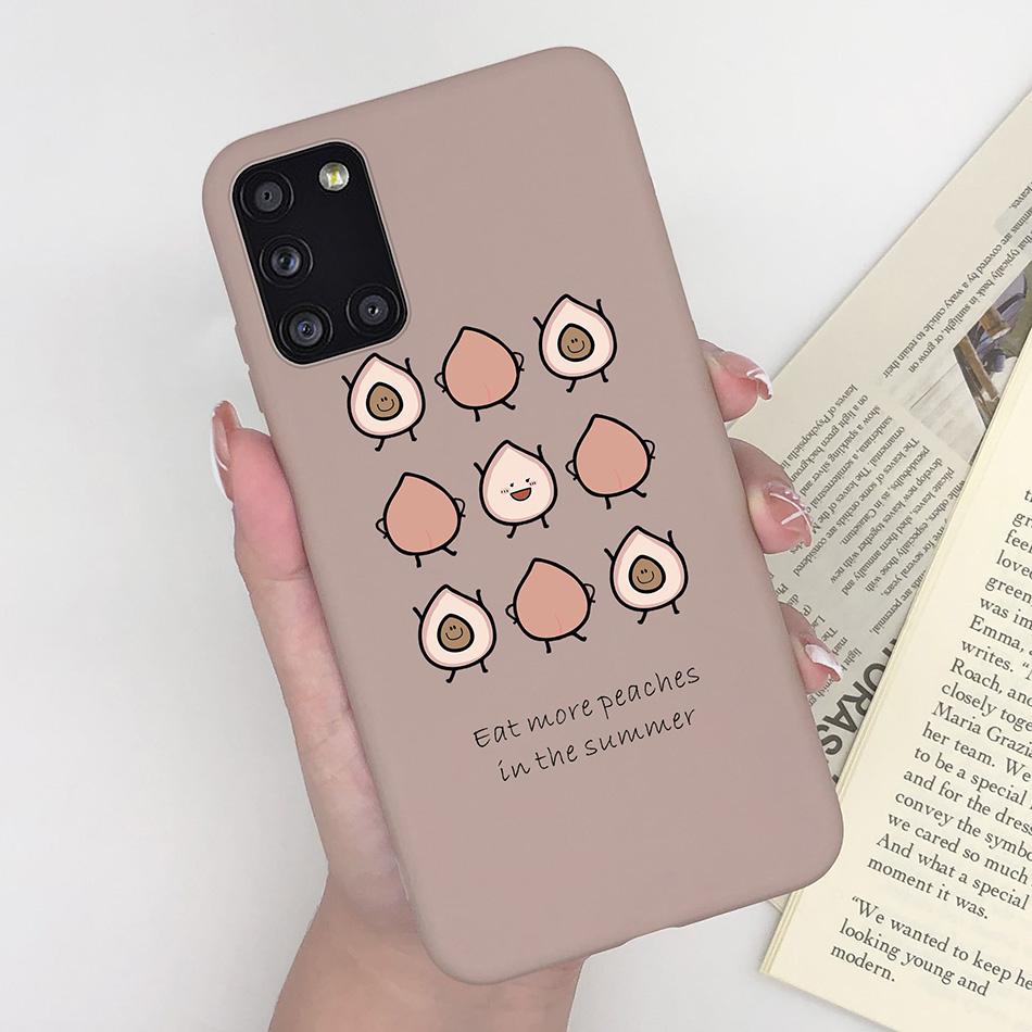 For Samsung Galaxy A31 Case For Samsung A31 A 31 SM-A315F 6.4 Phone Cover Soft Silicone Case For Coque Samsung A31 Phone Cases