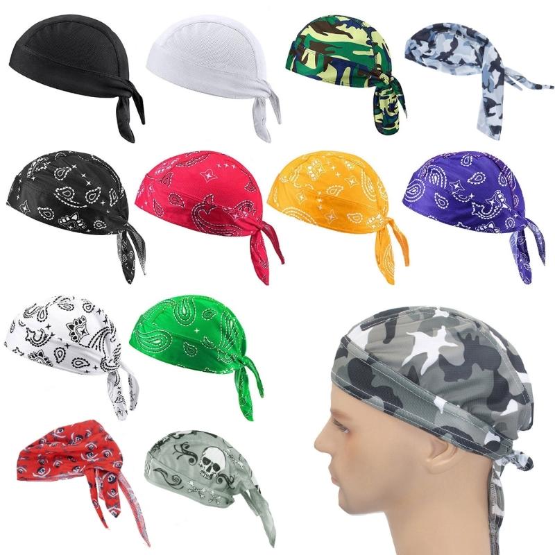 Regulowany Elastyczny Szalik Turban Kapelusz Piracki Modna Czapka Beanie Nakrycie Głowy Outdoor