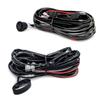 ATV Motorcycle Spotlight Cable Wire Harness Switch Kit LED Lamp Spotlights Headlamp On-Off Compatible For Car Boat Truck