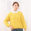 Spitzen-Jacquard-Kragen-Hemd Chiffon Süßer Stil Vielseitiger Pulloverkragen Falscher Kragen Pullover B584