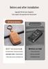 Jaguar Range Rover Sport Velar Evoque L-Buckle Key Cover for Discovery 5, Discovery 4, and Defender.