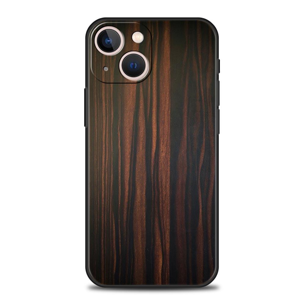 Luxury Vintage Wood Grain Pattern Phone Case Cover for iPhone 17 16 15 14 13 12 11 Pro Max 17 Air Plus Shockproof Soft TPU Shell