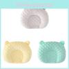 Baby Pillow For Newborns And Infants With Polyester Filling And Doudou Velvet Cover For Head Shape Correction