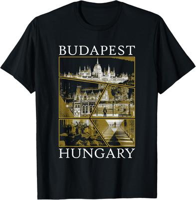 Budapest Magyarország Európa Utazás Újdonság Ajándék Póló