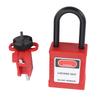 Lockout Tag Out Padlock Set Insulated Anti Loss Safety Padlock with Circuit Breaker Lockout Device 2 Keys for Valve