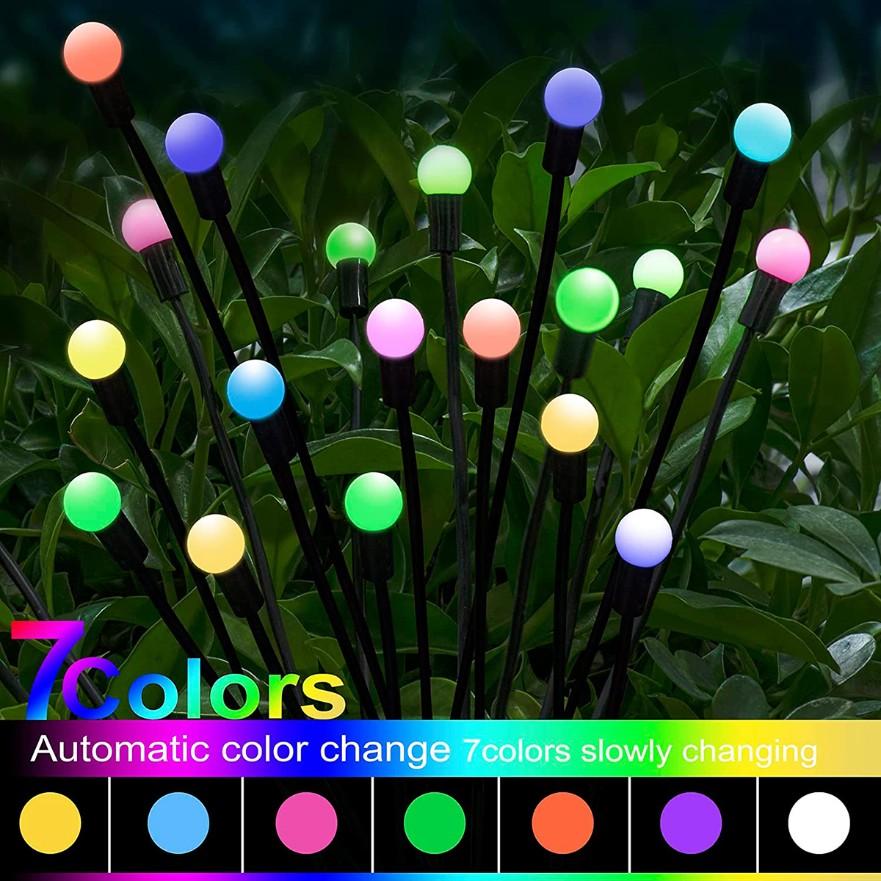 Solar Lights Fireworks Lawn Lights Solar Lamps LED Outdoor For Camping Garden Party Terrace Patio Decoration