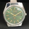 GENUINE VINTAGE CITIZEN AUTOMATIC 8200 JAPAN MENS GREEN DIAL WATCH a709330-1