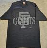 Vintage 1992 SF Giants Black Out T-shirt Mens XL Team Rated Grunge Single Punk