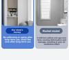 Grelha Redonda Rotativa Ajustável de ABS para Ventilação de Ar 75/100mm Ventilação de Exaustão Difusor Tampa de Ventilação de Teto Para Cozinha Banheiro