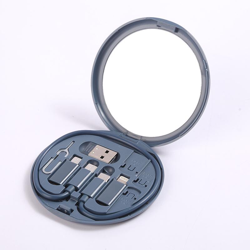 60W Fast Charging Multifunctional Android USB Data Cable with Storage Box