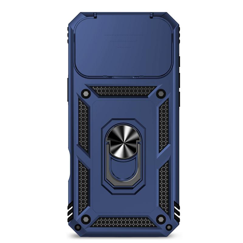 Armor Funda For iPhone 17 Pro Max Case Slide Camera Lens Protector Case For iPhone17 Pro Air 17Pro Max Magnetic Ring Stand Cover