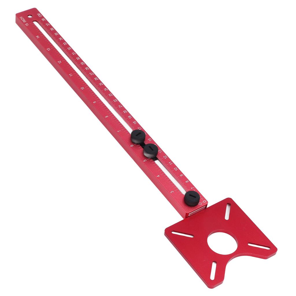 Router Milling Bracket Thickened Aluminum Alloy Trimmer Circle Cutting Jig for Woodworking