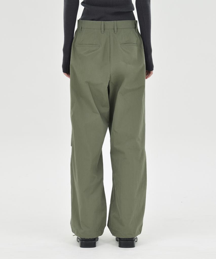 Beulaunyadeu W Parachute Pants, Olive