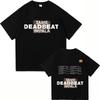 Tame Impala Deadbeat 2025 New Album Tshirt Deadbeat Tour UnisexUnisex Clothing Harajuku High Quality Clothes Cotton Tshirts