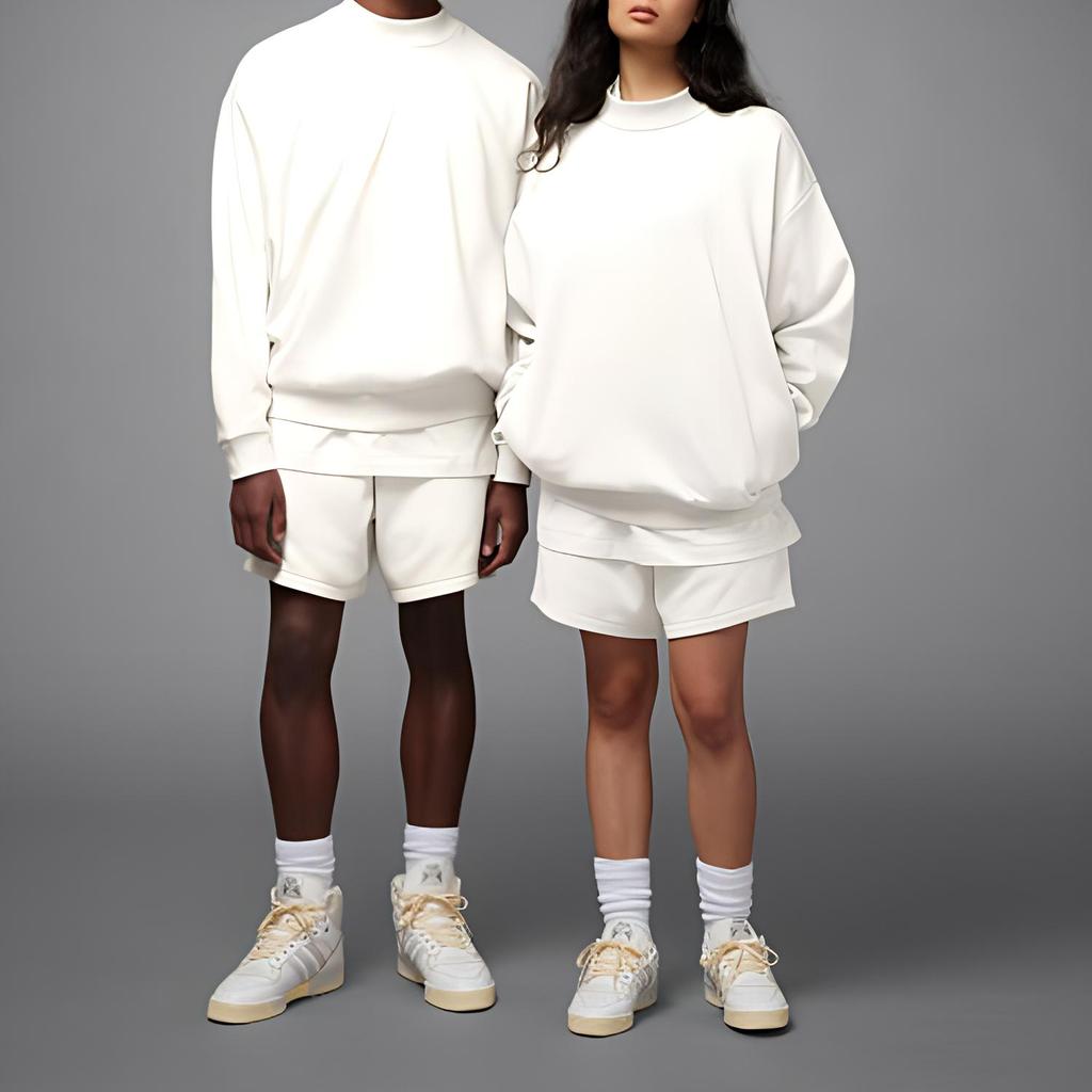 Adidas Loose Fit Regular Sweatshirt Unisex White IA3436-